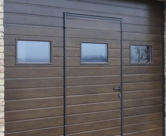 Ворота с окнами в Приморско-Ахтарске