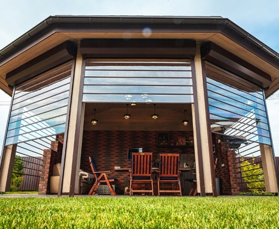 Прозрачные рольставни в Приморско-Ахтарске